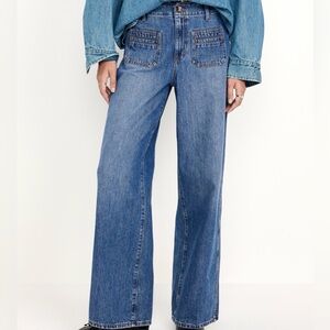 Old Navy Wide Leg Trouser Jeans